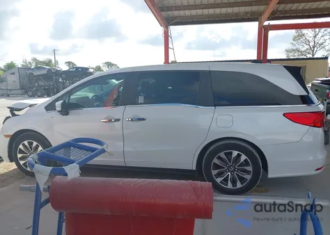2021 Honda Odyssey Ex-L from USA, damaged, VIN 5FNRL6H70MB044073